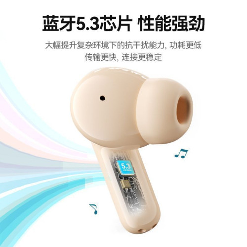 895B半入耳新款高音質無感舒適佩戴超長續航數顯運動通用