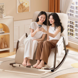 新款搖搖椅大人可躺午休睡覺躺椅子成人陽台客廳休閒家用懶人沙發