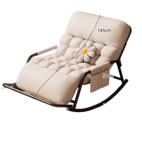 新款搖搖椅大人可躺午休睡覺躺椅子成人陽台客廳休閒家用懶人沙發 新款搖搖椅大人可躺午休睡覺躺椅子成人陽台客廳休閒家用懶人沙發