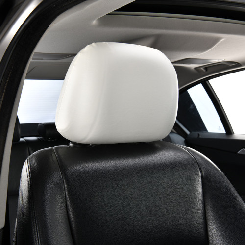 汽車座椅套PU頭枕套防髒保護套車內頭枕罩彈力布全包防髒可水洗 汽車座椅套PU頭枕套防髒保護套車內頭枕罩彈力布全包防髒可水洗