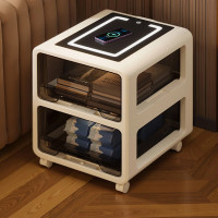 【免運】收納箱加厚抽屜式零食置物櫃桌下家用客廳臥室床頭櫃夾縫儲物櫃子