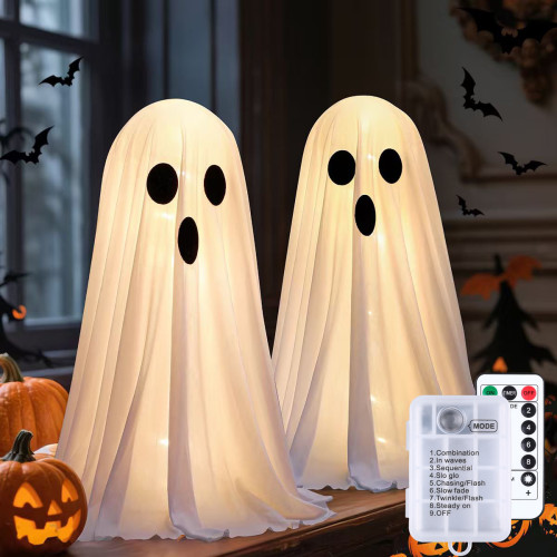 新品萬聖節裝飾發光鬼魂幽靈led彩燈戶外恐怖布置站立擺件 新品萬聖節裝飾發光鬼魂幽靈led彩燈戶外恐怖布置站立擺件