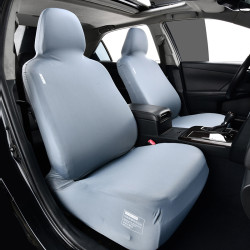 汽車座椅保護套涼感冰絲主副駕駛坐墊保護套罩防塵防水連體套通用