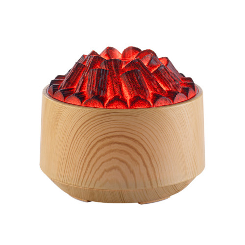 冬季新品炭火仿真火焰香薰機篝火加溼器辦公室用小型5V火山熔巖 冬季新品炭火仿真火焰香薰機篝火加溼器辦公室用小型5V火山熔巖