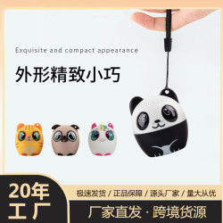 新款可愛卡通藍牙音箱迷你小音響無線創意戶外可攜式小音箱
