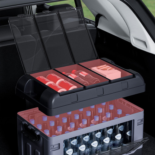 汽車後備箱收納箱儲物箱車用側開門收納箱車用整理箱汽車收納 汽車後備箱收納箱儲物箱車用側開門收納箱車用整理箱汽車收納