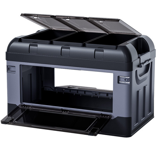 汽車後備箱收納箱儲物箱車用側開門收納箱車用整理箱汽車收納 汽車後備箱收納箱儲物箱車用側開門收納箱車用整理箱汽車收納