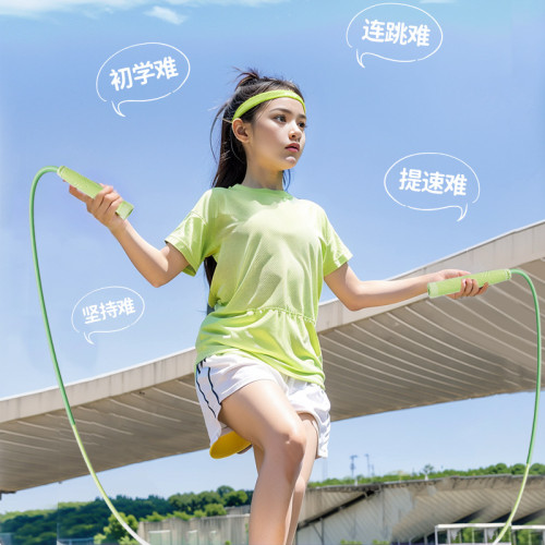 致佳中考兒童競速跳繩健身運動初中小學生雙軸承跳繩體育器材用品 致佳中考兒童競速跳繩健身運動初中小學生雙軸承跳繩體育器材用品