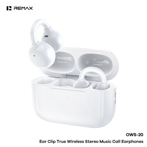 remax新款夾耳式無線藍牙耳機6.0不入耳夾無線耳機音樂通話耳機