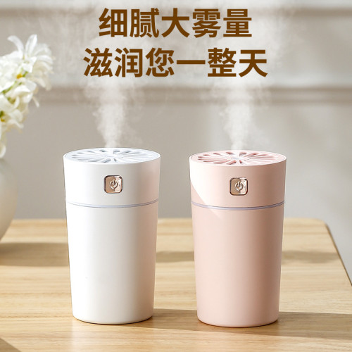 可攜式車用迷你加溼器大霧量氛圍燈辦公室桌面補水加溼器 可攜式車用迷你加溼器大霧量氛圍燈辦公室桌面補水加溼器