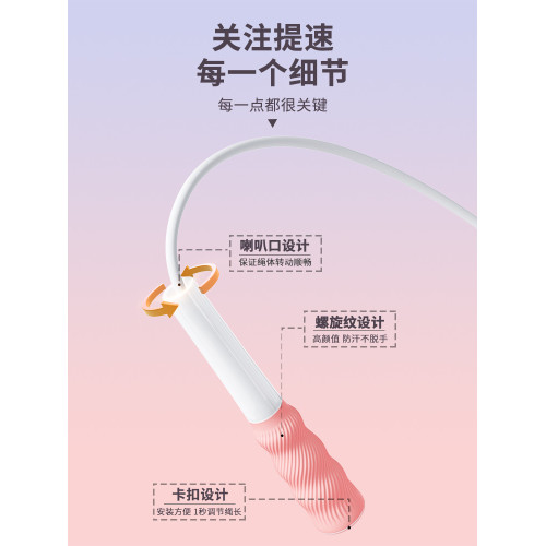 嚴選活動提速跳繩兒童中小學生專用考試可調節不打結初學體育用品 嚴選活動提速跳繩兒童中小學生專用考試可調節不打結初學體育用品