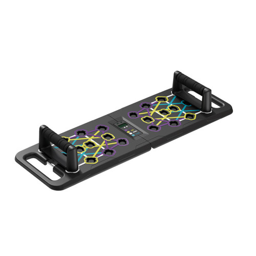 致佳俯臥撐板男女家用多功能健身健腹器練腹肌胸肌折曡訓練支撐架 致佳俯臥撐板男女家用多功能健身健腹器練腹肌胸肌折曡訓練支撐架