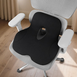 坐墊靠背一體辦公室座椅墊椅子靠墊學生屁墊記憶棉汽車腰靠久坐墊