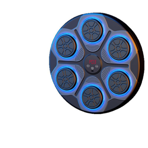 新款家用智能音樂拳擊機成人兒童打擊反應鍛鍊室內電子靶散打器材