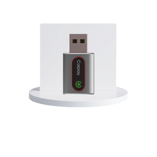 小USB無線Carplay智能車用盒子適用iPhone安卓AndroidAuto盒