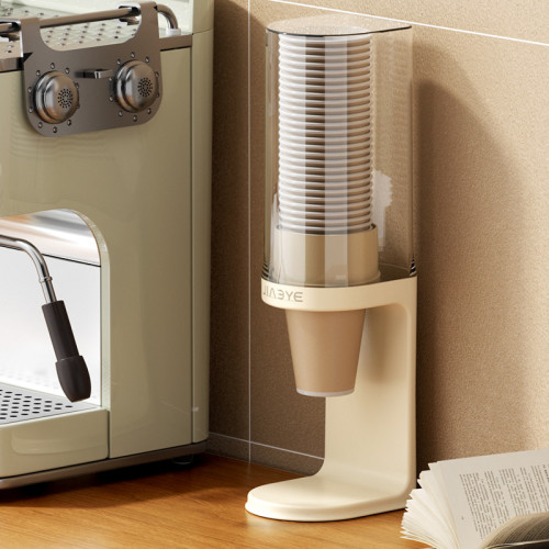 一次性杯子取杯器壁掛式懸掛紙杯收納盒飲水機專用抽取杯子置物架