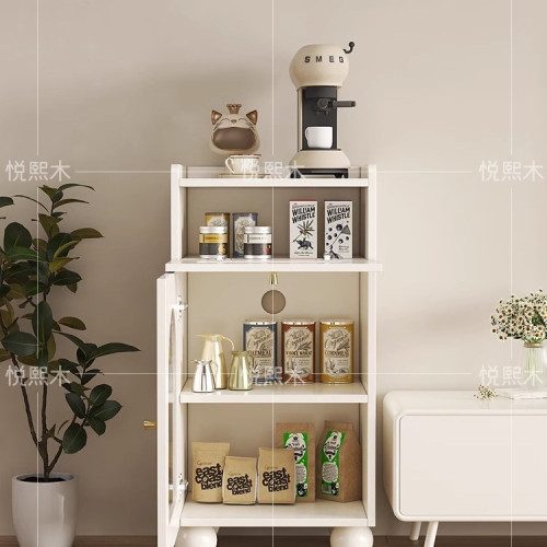 奶油風餐邊櫃客廳靠牆一體儲物家用收納櫃茶水櫃置物櫃廚房儲物櫃 奶油風餐邊櫃客廳靠牆一體儲物家用收納櫃茶水櫃置物櫃廚房儲物櫃