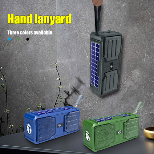 鏡面藍牙小音箱戶外無線太陽能禮品插卡多功能音響低音砲 鏡面藍牙小音箱戶外無線太陽能禮品插卡多功能音響低音砲