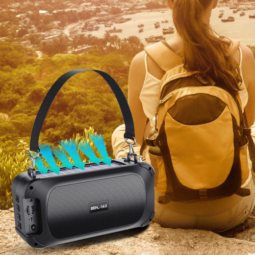 太陽能音響藍牙 戶外音箱新款氛圍彩燈高顔值無線插卡低音speaker 太陽能音響藍牙 戶外音箱新款氛圍彩燈高顔值無線插卡低音speaker