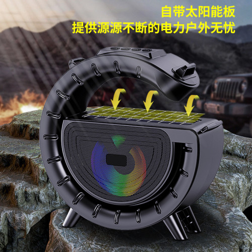 爆款大g藍牙音箱手電筒太陽能播放器戶外便捷式無線插卡音響 爆款大g藍牙音箱手電筒太陽能播放器戶外便捷式無線插卡音響