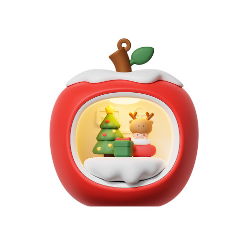 新品蘋果屋聖誕節小夜燈創意拍拍燈床頭燈閨蜜節日禮物禮品 新品蘋果屋聖誕節小夜燈創意拍拍燈床頭燈閨蜜節日禮物禮品