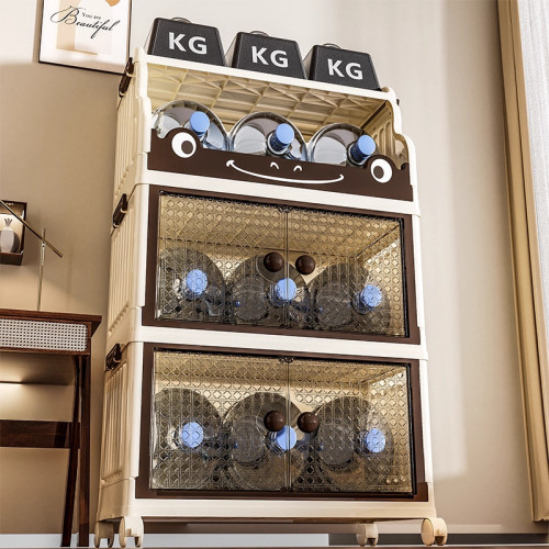 兒童書架落地置物架家用書櫃繪本書包零食收納架大容量整理儲物櫃 兒童書架落地置物架家用書櫃繪本書包零食收納架大容量整理儲物櫃