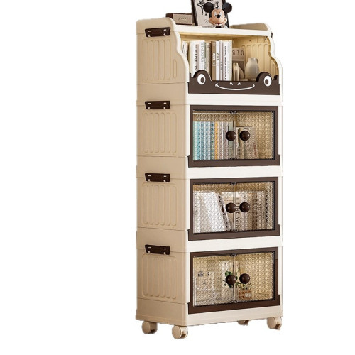 兒童書架落地置物架家用書櫃繪本書包零食收納架大容量整理儲物櫃 兒童書架落地置物架家用書櫃繪本書包零食收納架大容量整理儲物櫃