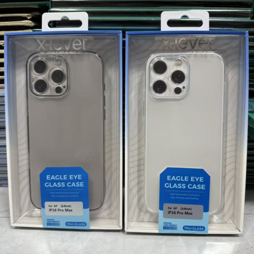 皮皮魯鷹眼玻璃殼17系列適用於17/17pro/17promax全包防摔殼16pro 皮皮魯鷹眼玻璃殼17系列適用於17/17pro/17promax全包防摔殼16pro