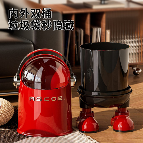 廚房垃圾桶帶蓋大號大容量家用高級感客廳臥室高顔值紙簍輕奢高檔 廚房垃圾桶帶蓋大號大容量家用高級感客廳臥室高顔值紙簍輕奢高檔