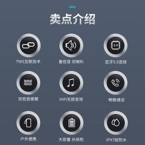 AWEI用維藍牙音箱IPX7防水編織外觀戶外可攜式重低音無線音響立體聲 AWEI用維藍牙音箱IPX7防水編織外觀戶外可攜式重低音無線音響立體聲