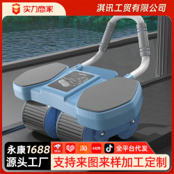 爆款升級4輪健腹輪健腹輪 撐式自動迴彈收腹腹肌肚子男女健身器材