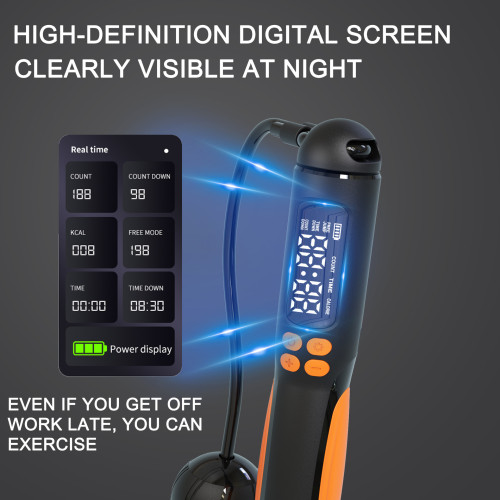 寅火智能可充電計數跳繩負重加重球健身減肥專用跳繩 寅火智能可充電計數跳繩負重加重球健身減肥專用跳繩