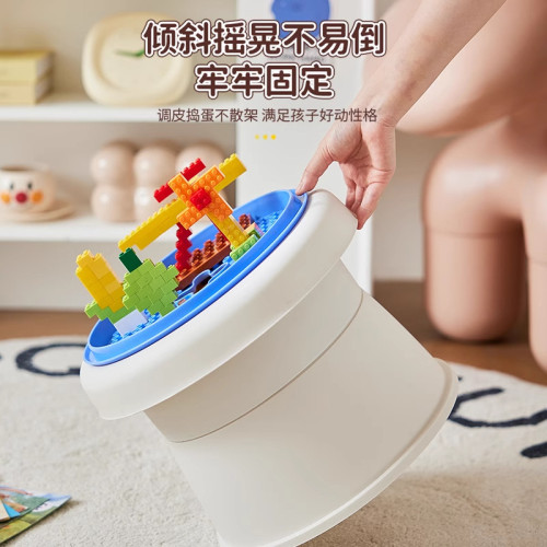 收納凳多功能小凳子家用客廳矮凳網紅兒童小板凳樂高玩具儲物凳 收納凳多功能小凳子家用客廳矮凳網紅兒童小板凳樂高玩具儲物凳