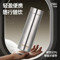 鈦杯純鈦保溫杯男款2025新款可攜式車用茶水分離泡茶水杯商務鈦杯子
