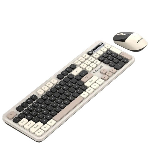 蝰蛇WK500 無線鍵盤滑鼠套裝靜音鍵鼠可愛女生辦公商務電腦通用 蝰蛇WK500 無線鍵盤滑鼠套裝靜音鍵鼠可愛女生辦公商務電腦通用