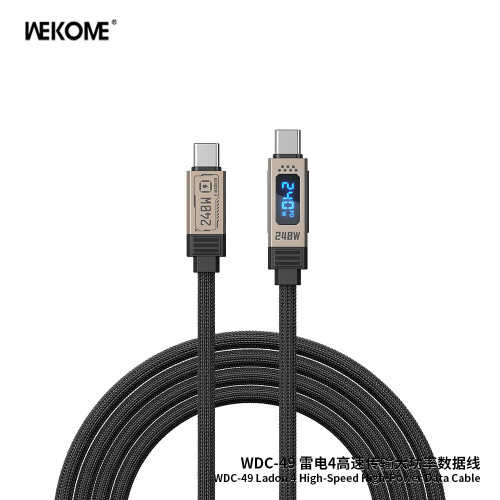 WEKOME新款240W數顯數據線適用蘋果17手機筆電平板超級快充線16 WEKOME新款240W數顯數據線適用蘋果17手機筆電平板超級快充線16