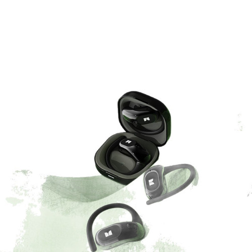 適用於MONST魔生MQ036無線藍牙耳機掛耳式運動降噪不入耳高品質