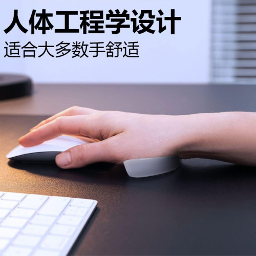 掌墊辦公手托遊戯解決滑鼠手滑鼠墊矽膠滑鼠護腕墊辦公桌防滑