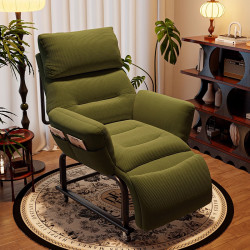 嬾人沙發躺椅單人沙發椅子可睡可躺辦公午休兩用椅宿捨休閒電腦椅