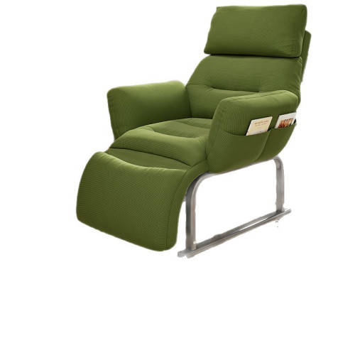 嬾人沙發躺椅單人沙發椅子可睡可躺辦公午休兩用椅宿捨休閒電腦椅