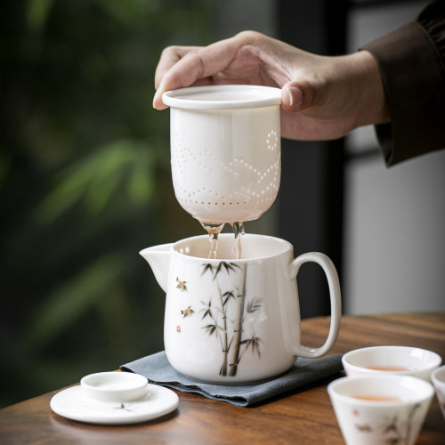 可攜式旅行茶具套裝戶外隨身快客杯茶具外出攜帶包喝茶旅遊泡茶器 可攜式旅行茶具套裝戶外隨身快客杯茶具外出攜帶包喝茶旅遊泡茶器