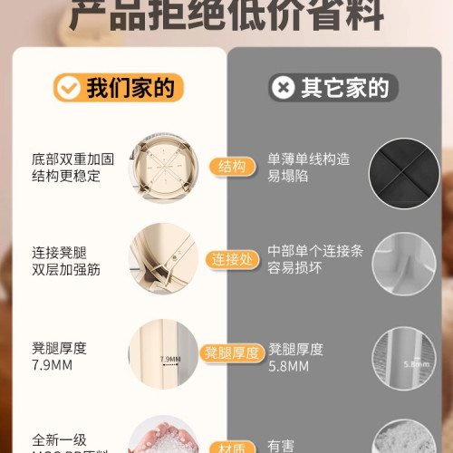 塑膠軟包凳子家用結實耐用可曡放加厚輕奢感圓凳餐桌客廳備用 塑膠軟包凳子家用結實耐用可曡放加厚輕奢感圓凳餐桌客廳備用