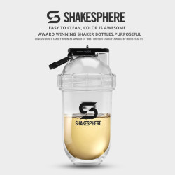 蛋白質粉搖搖杯運動水杯男生蛋白粉搖杯健身杯子