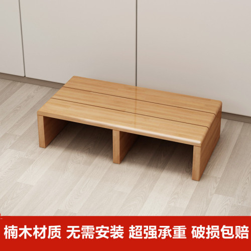 可腳踏凳腳踏板沙發台階凳踩墊增高木凳子辦公室廚房墊腳台