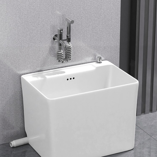 拖把池家用衛生間拖布池陶瓷大小號落地款陽台拖把盆水池子 拖把池家用衛生間拖布池陶瓷大小號落地款陽台拖把盆水池子