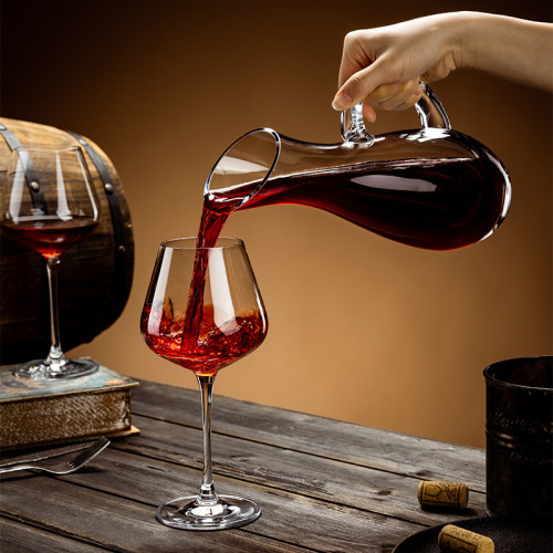水晶玻璃紅酒醒酒器家用感葡萄紅酒杯醒酒壺商用分酒器醒酒瓶 水晶玻璃紅酒醒酒器家用感葡萄紅酒杯醒酒壺商用分酒器醒酒瓶