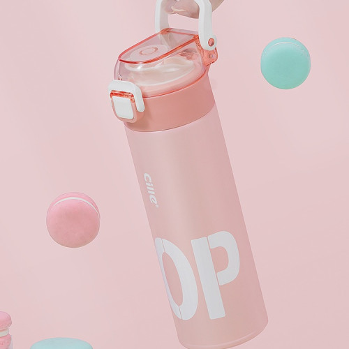 保溫杯兒童水杯學生上學大容量杯子男女生高顔值可攜式水壺 保溫杯兒童水杯學生上學大容量杯子男女生高顔值可攜式水壺