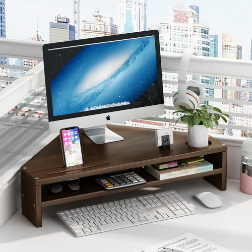 三角電腦增高架顯示器螢幕底座支架辦公室桌面置物架鍵盤收納架子 三角電腦增高架顯示器螢幕底座支架辦公室桌面置物架鍵盤收納架子