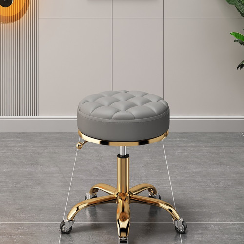 美容美髮凳滑輪升降大工凳髮廊美容凳圓凳子美甲凳理髮店轉椅 美容美髮凳滑輪升降大工凳髮廊美容凳圓凳子美甲凳理髮店轉椅