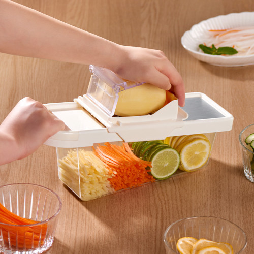 多功能切菜神器家用廚房不傷手蔬菜切絲擦絲器切片機土豆絲刨絲器 多功能切菜神器家用廚房不傷手蔬菜切絲擦絲器切片機土豆絲刨絲器